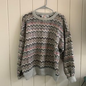 Vintage chunky crewneck sweater